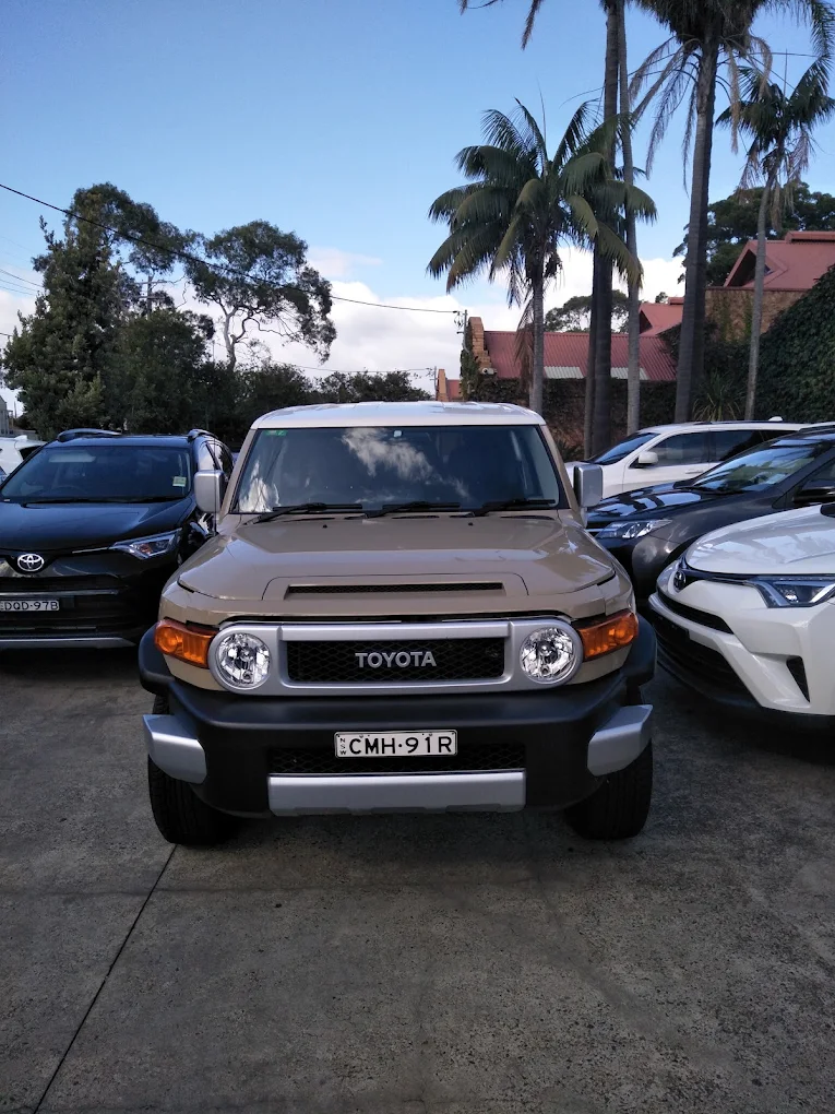 Toyota auction lot